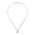 Gold Row Stone Design Neckband