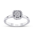 0,19 Carat Diamond Trend Ring