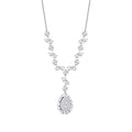 0.10 Carat Diamond Pear Neckband