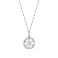 0.29 Carat Diamond Baguette Necklace