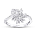 0.36 Carat Diamond Baguette Ring