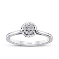 0.15 Carat Diamond-Effect Ring