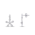 0.50 Carat Diamond Baguette Earrings