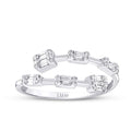 0.27 Carat Diamond Baguette Ring