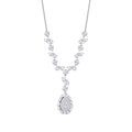 0.10 Carat Diamond Pear Neckband