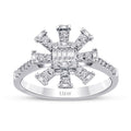 0.29 Carat Diamond Baguette Trend Ring