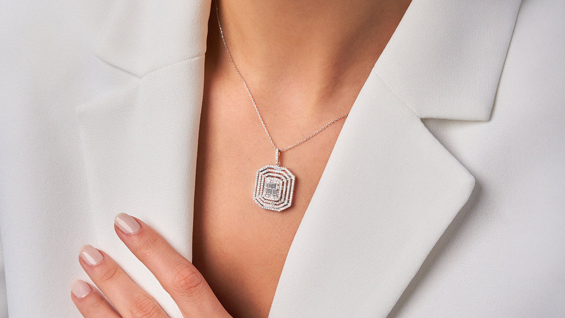 The Most Radiant Way to Value Yourself: The Baguette Necklace