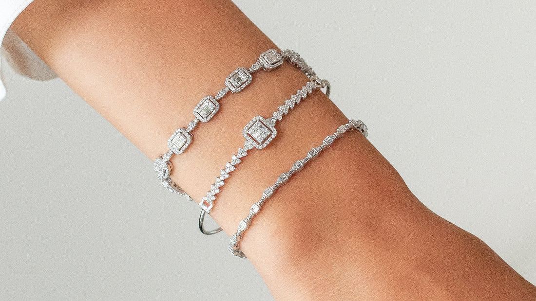 Diamond Baguette Bracelets That Tell Your Story with Every Glance