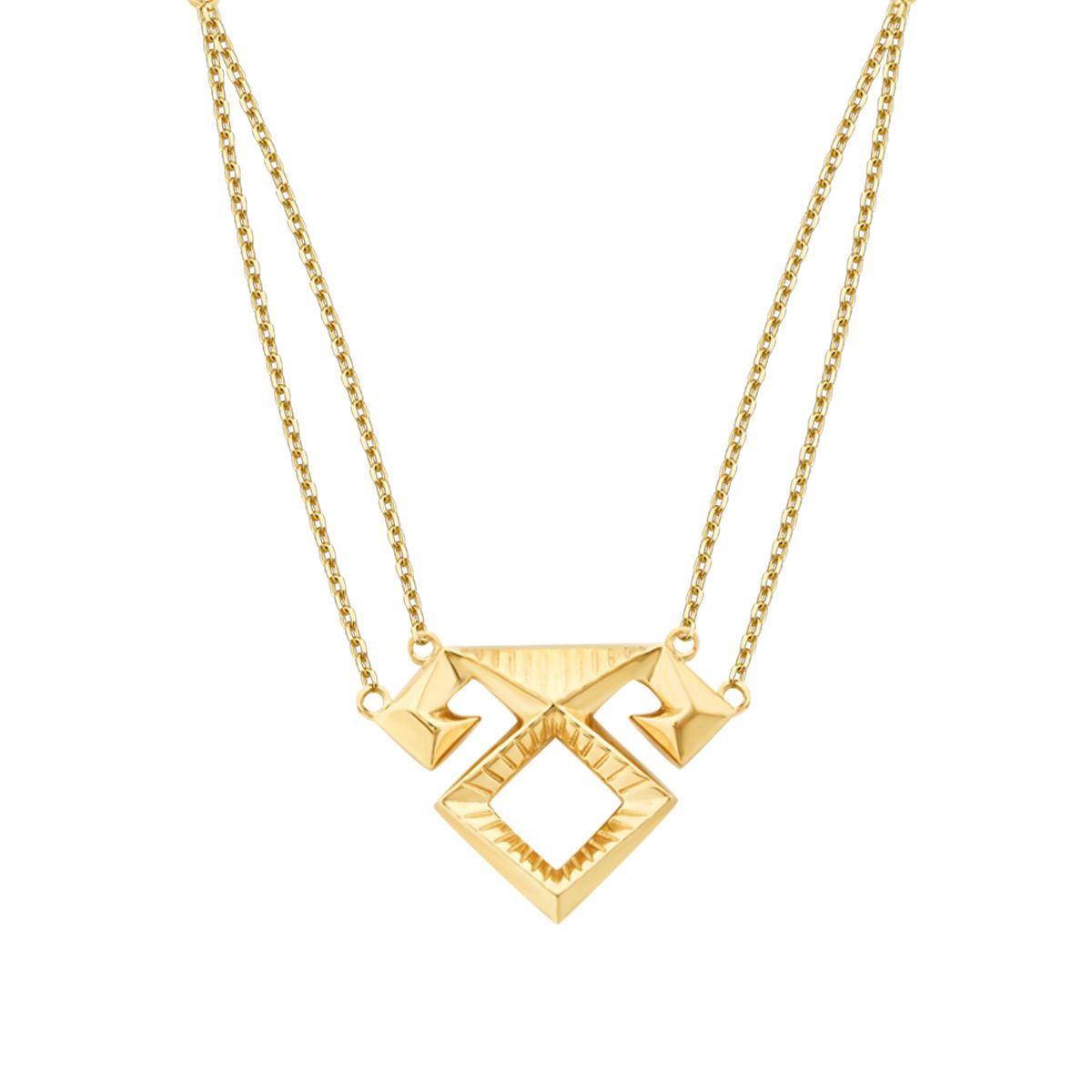 Gold Necklace with Elibelinde Motif