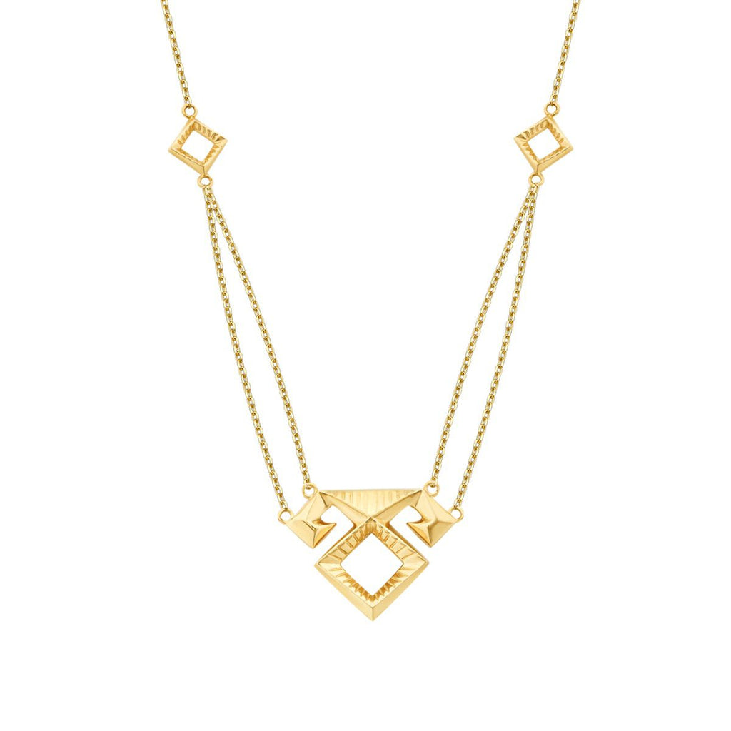 Gold Necklace with Elibelinde Motif