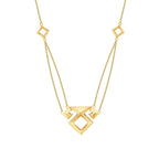 Gold Necklace with Elibelinde Motif