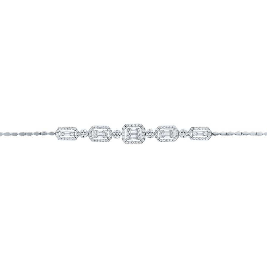 Gold Baguette Bracelet