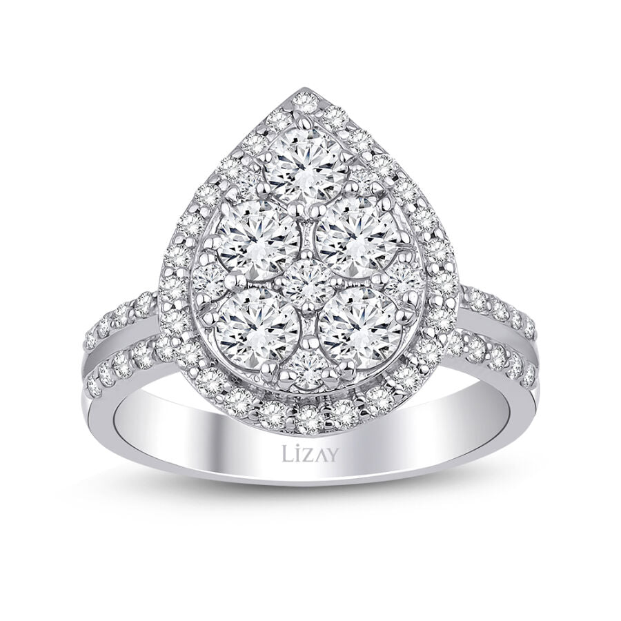 1,43 Carat Diamond Trend Ring