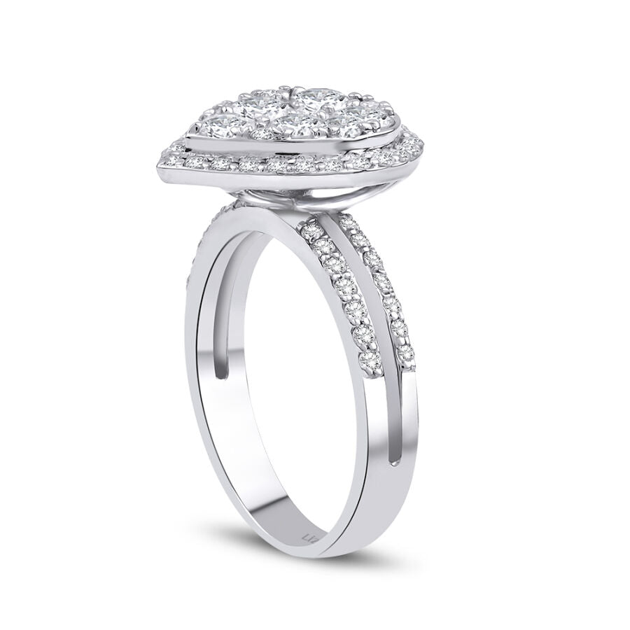 1,43 Carat Diamond Trend Ring