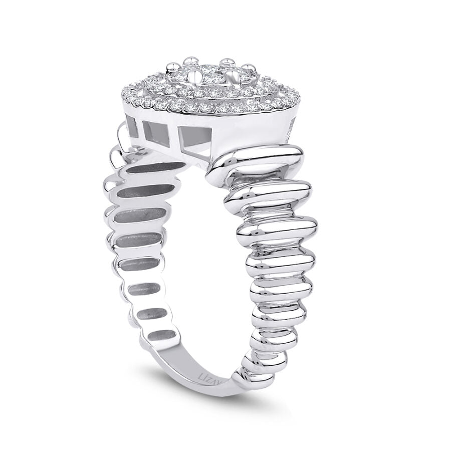 0,39 Carat Diamond Trend Ring