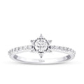 0.43 Carat Diamond Round Solitaire Engagement Ring