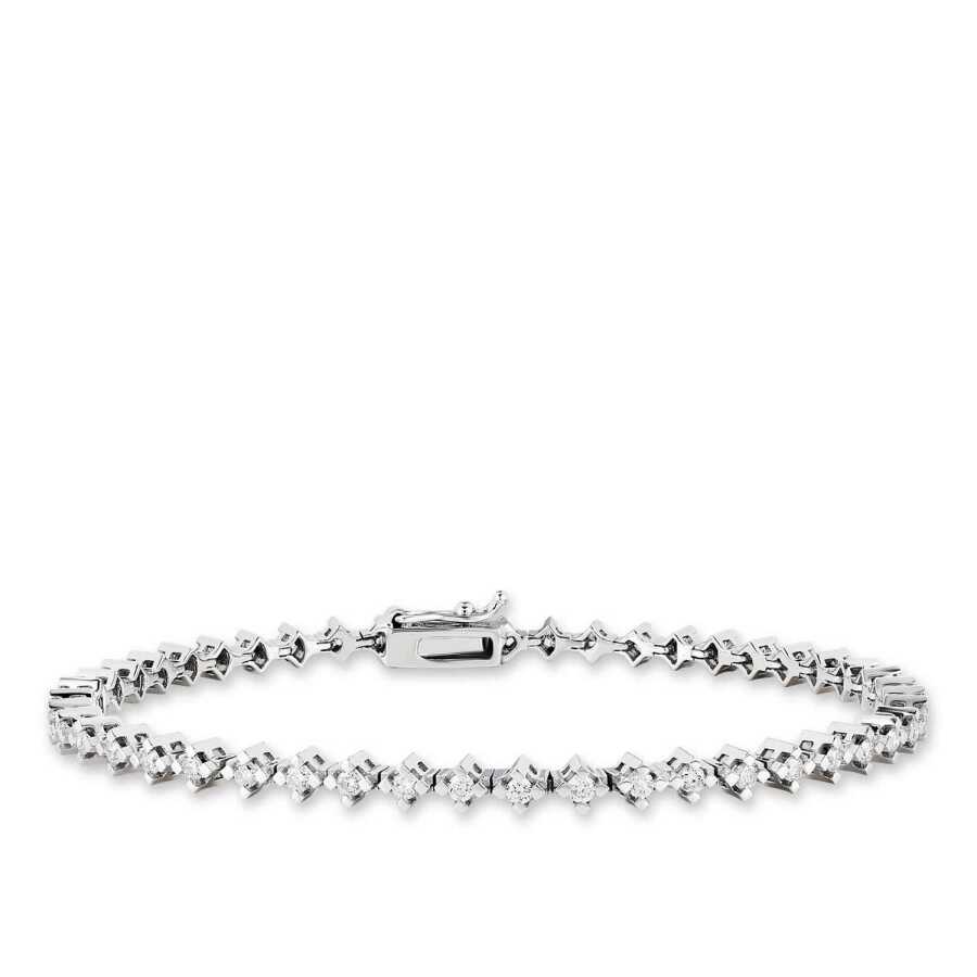 Gold Tennis Bracelet