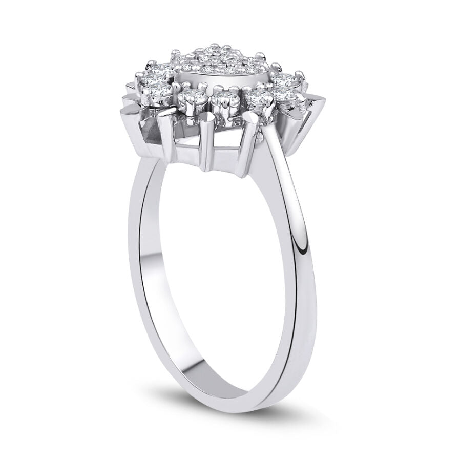 0,41 Carat Diamond Trend Ring