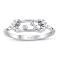 0,09 Carat Diamond Baguette Ring