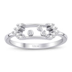 0,09 Carat Diamond Baguette Ring