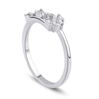 0,09 Carat Diamond Baguette Ring