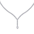 Gold Marquise Tennis Neckband
