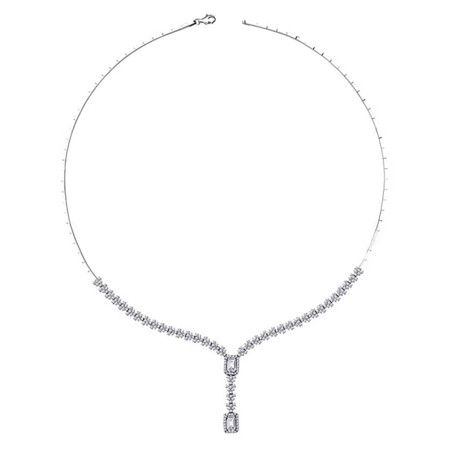 Gold Row Baguette Neckband