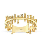 Gold Stone Design Ring