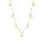 Gold Clover Chain Necklace