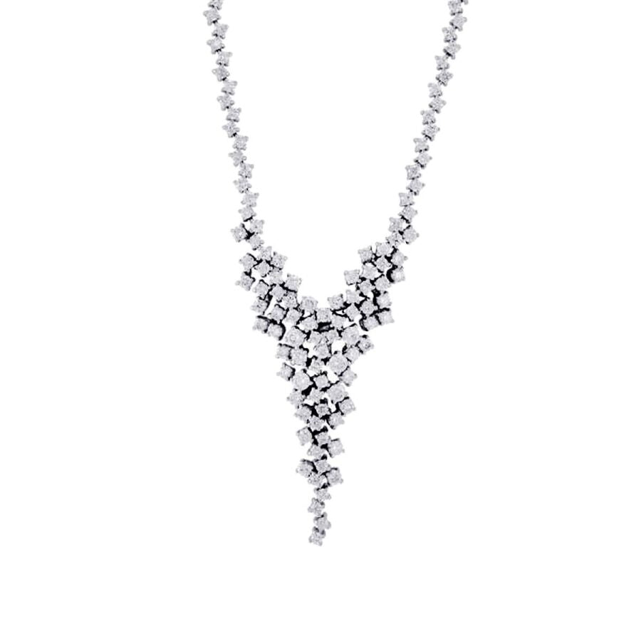 3,60 Carat Diamond Neckband