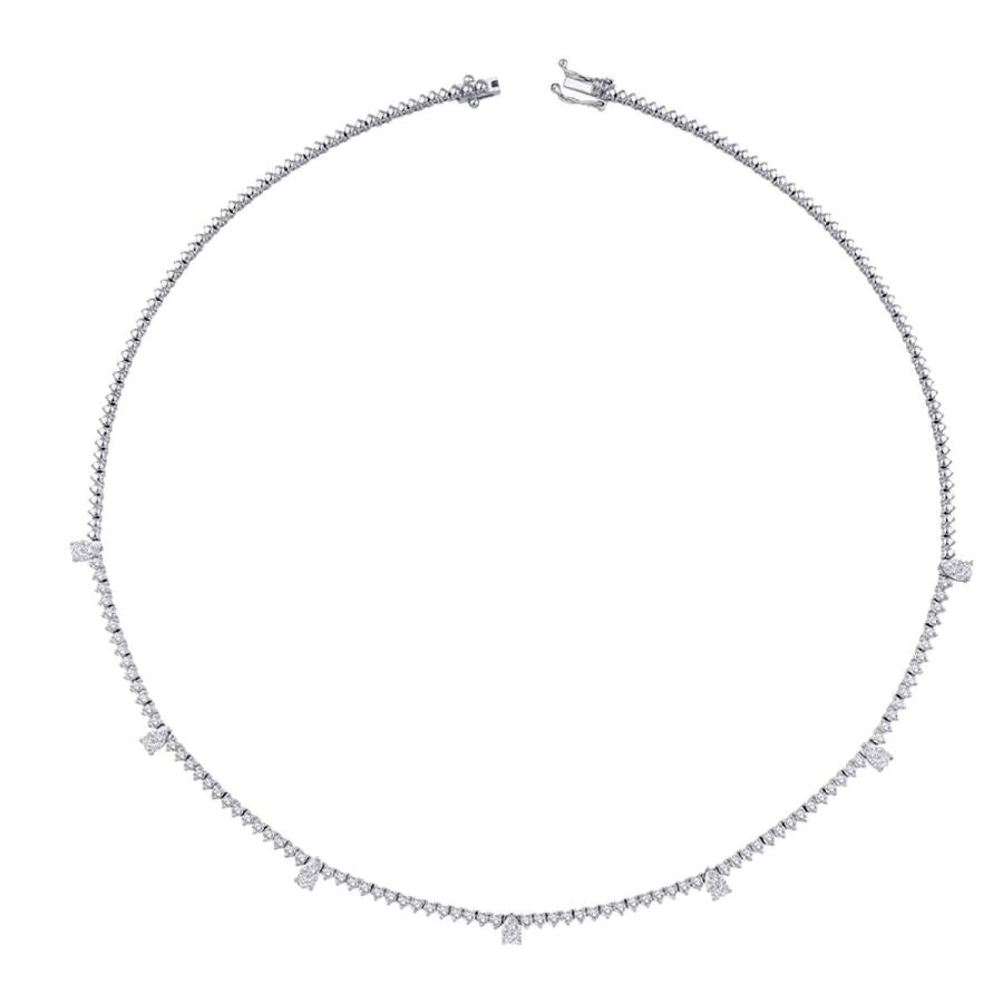 4,02 Carat Diamond Neckband