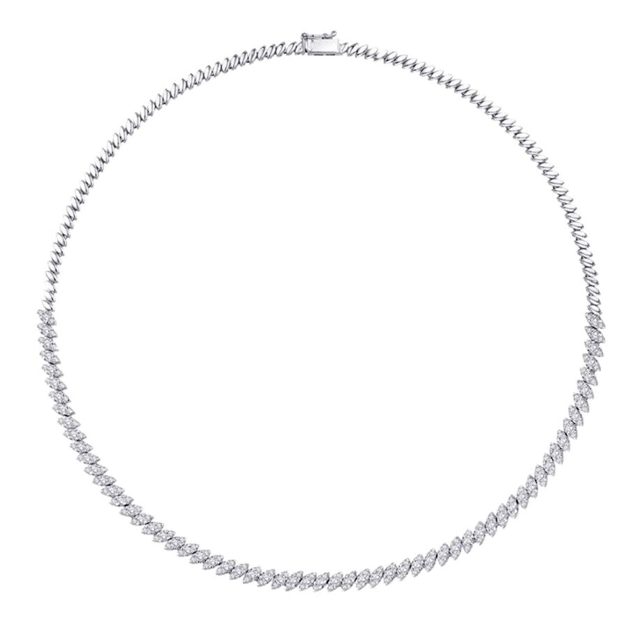2,62 Carat Diamond Aurora Neckband
