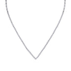 4,00 Carat Diamond Tennis Neckband