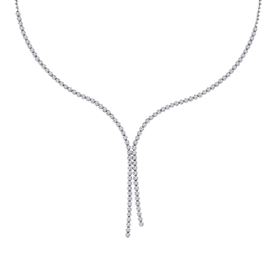 3,12 Carat Diamond Tennis Neckband