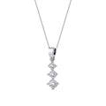 0,40 Carat Diamond Tria Necklace