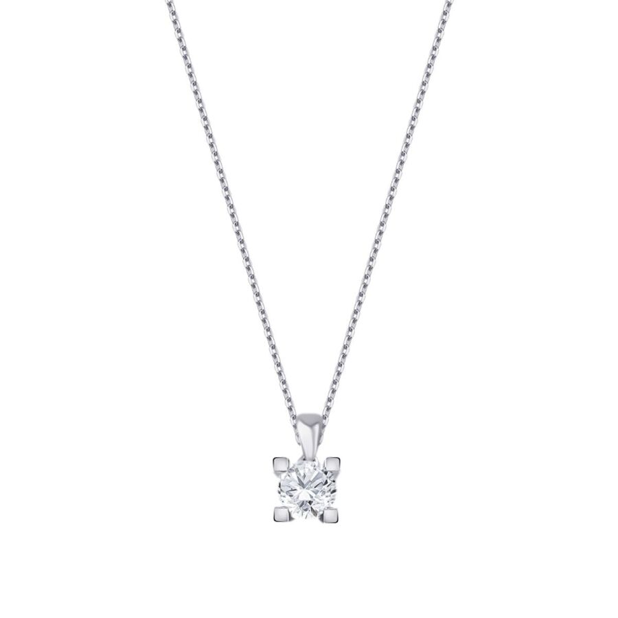 0.20 Carat Diamond Solitaire Necklace