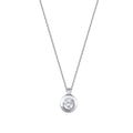 0,22 Carat Diamond Solitaire Necklace