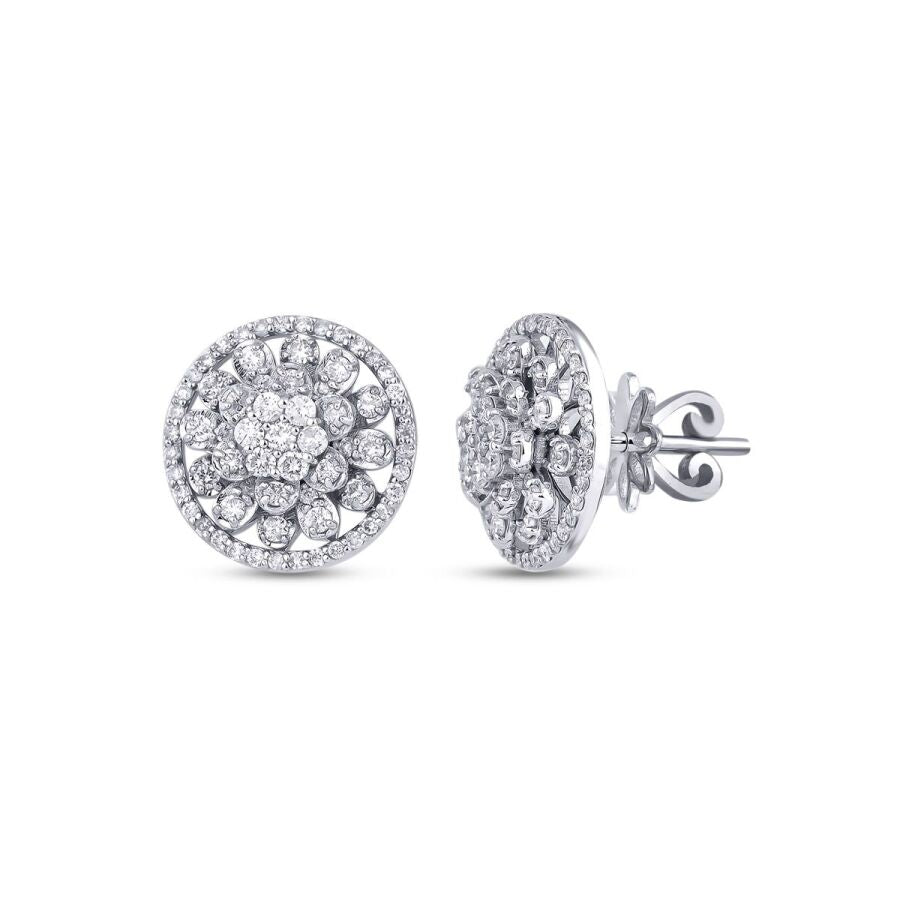 0,89 Carat Diamond Trend Earrings