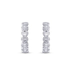 1,01 Carat Diamond Baguette Earrings