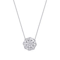 0,64 Carat Diamond Baguette Necklace
