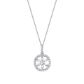 0,29 Carat Diamond Baguette Necklace