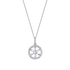 0,29 Carat Diamond Baguette Necklace