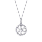 0,29 Carat Diamond Baguette Necklace