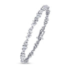 7,10 Carat Diamond Baguette Bracelet