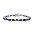 9,28 Carat Diamond Sapphire Bracelet