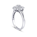 0,64 Carat Baguette Diamond Ring