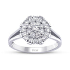 0,64 Carat Baguette Diamond Ring