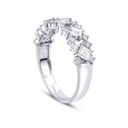 0,83 Carat Diamond Baguette Ring