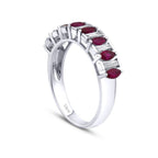1,06 Carat Diamond Ruby Ring