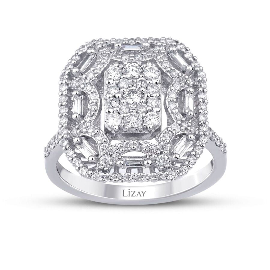 0,87 Carat Diamond Trend Ring